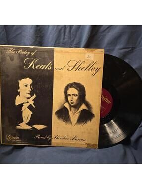 The Poetry of Keats and Shelley - Vinyl Record Read by Theodore Marcuse